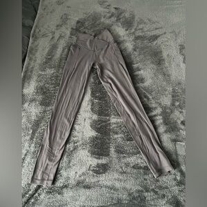 Aerie OFFLINE gray High-Rise crossover waist Leggings